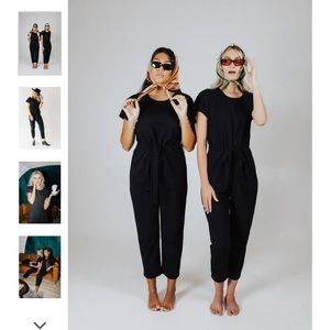 Piper & Scoot Drawstring Jumpsuit